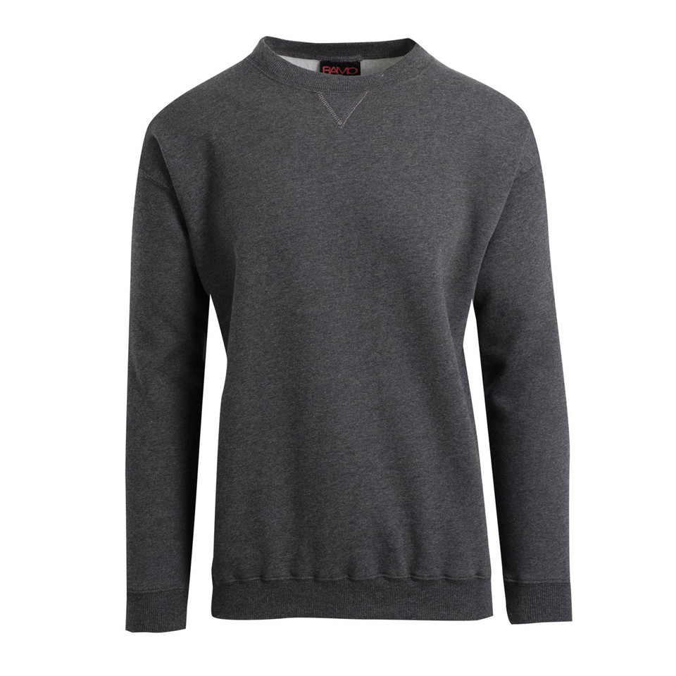 Adults Plain Fleece Sloppy Joes - TP212S | Dark Marl