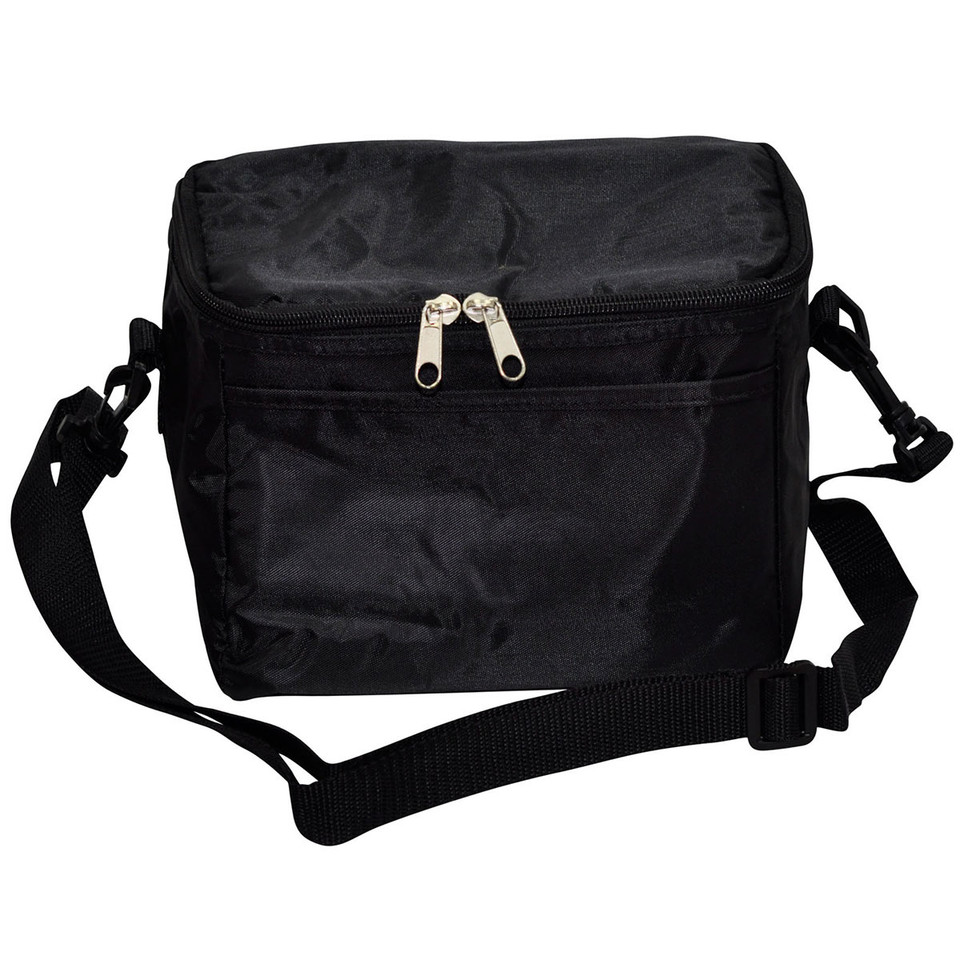 6 Can Cooler Drink Insulated Bag - B6001 | Black