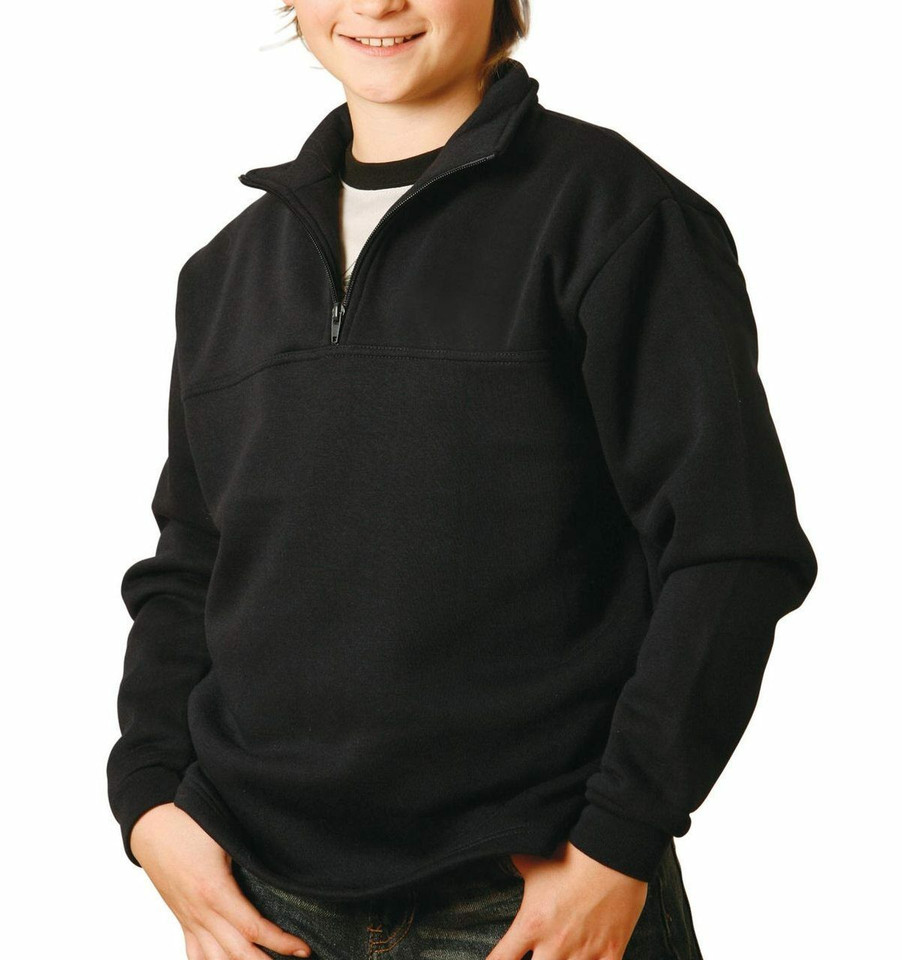 Kids Half Zip Fleecy Sweaters - FL02K