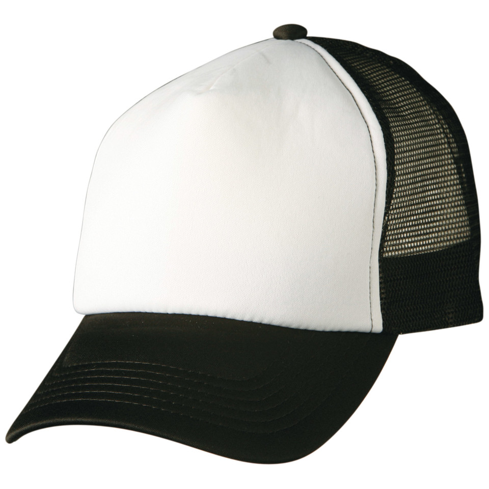 Unisex Classic Trucker Caps - CH69 | White.Black
