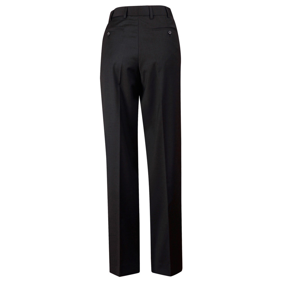 Mens Wool Blend Stretch Business Pants Work Trousers - M9310 - Back