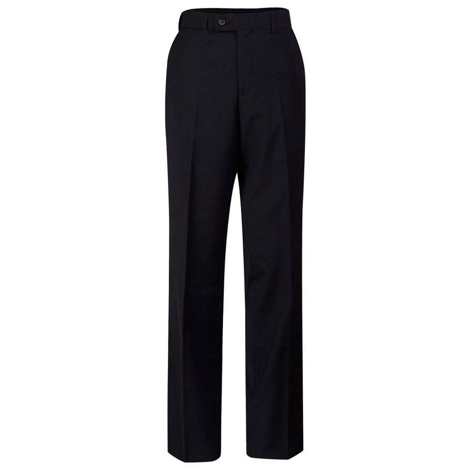 Mens Wool Blend Stretch Business Pants Work Trousers - M9310 | Navy