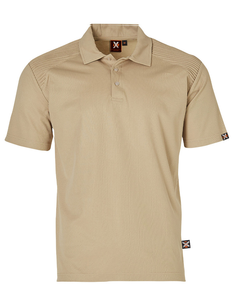 Adults Polo with Stitch Style Shoulder Paneling quick dry, lifestyle photo