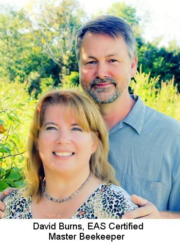 David and Sheri Burns, Beekeepers