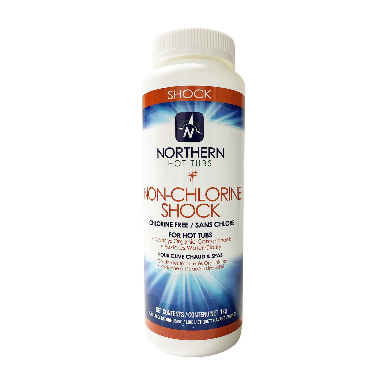 Hot Tub Non Chlorine Shock Oxidizer | Northern Hot Tub Cover®