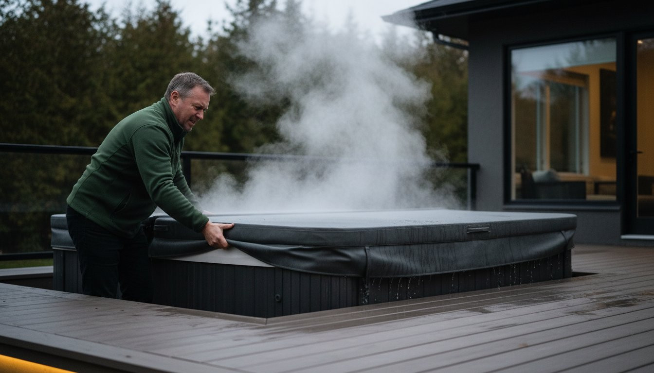 5 Signs Your Hot Tub Lid is Waterlogged & Needs Replacing