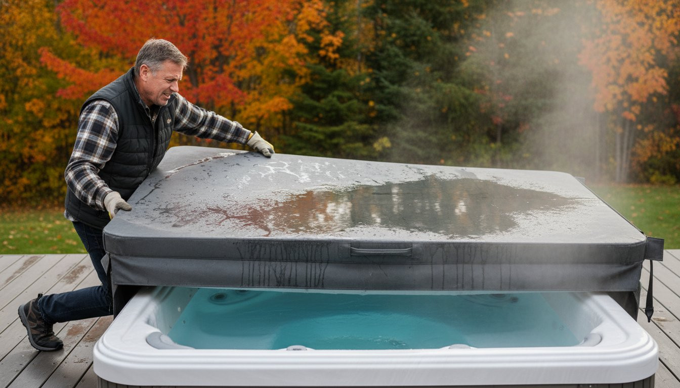    Waterlogged Hot Tub Cover Symptoms: 7 Key Signs It's Time for a Replacement