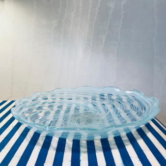 Venini Footed Glass Bowl