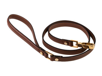 FRIDA FIRENZE Plain Leash, Brown