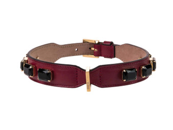 FRIDA FIRENZE Collar Jewel Large, Wine