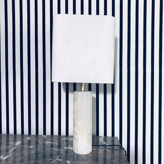 Proud Tablelamp White Onyx