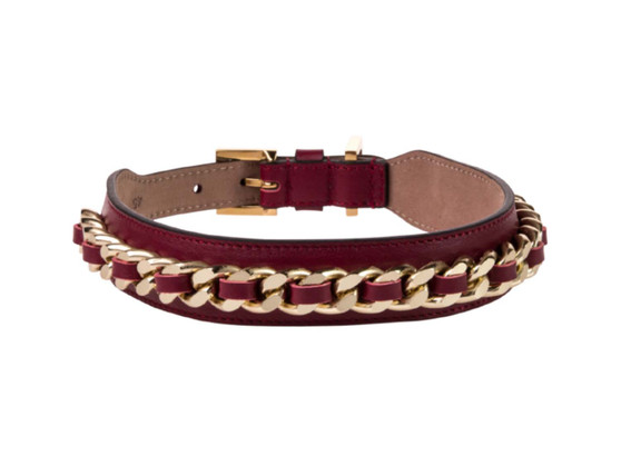 FRIDA FIRENZE Collar Chain Large, Wine