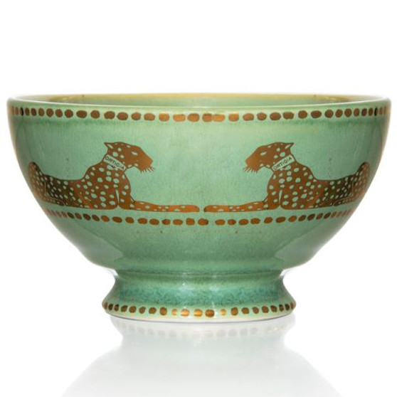 ORTIGIA Large Green Ceramic Bowl