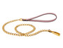 FRIDA FIRENZE Chain Leash, Light Pink