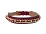 FRIDA FIRENZE Collar Chain Large, Wine