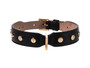 FRIDA FIRENZE Collar Stud Screw Large, Black