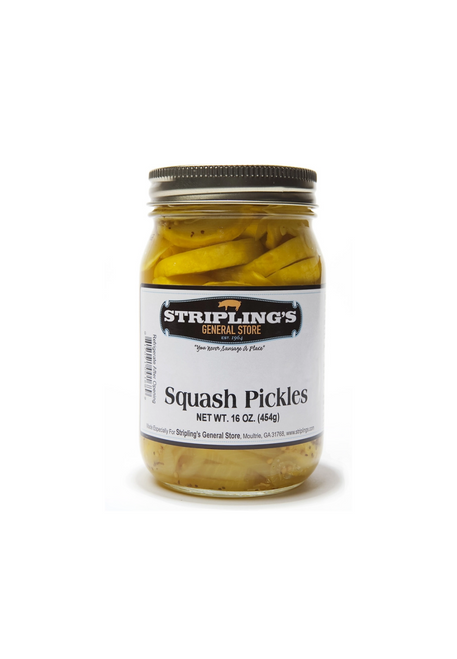Stripling's Squash Pickles
