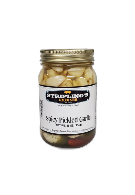 Stripling's Spicy Pickled Garlic