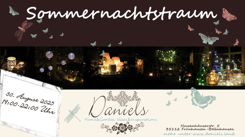 Sommernachtstraum 30.08.25 - Tisch B1 - 8 Personen