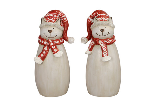 5230146  Schneekatze zaunstecker