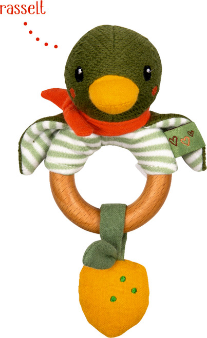 3219299 Holz-Ringrassel Ente - Little Wonder