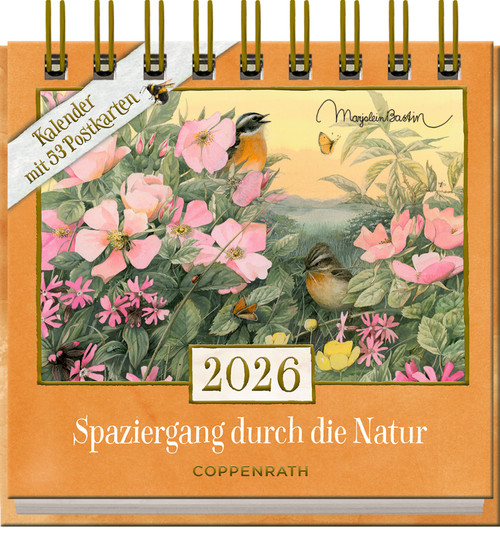 3958347 Postkartenkalender: Spaziergang durch die Natur 2026 - M.Bastin