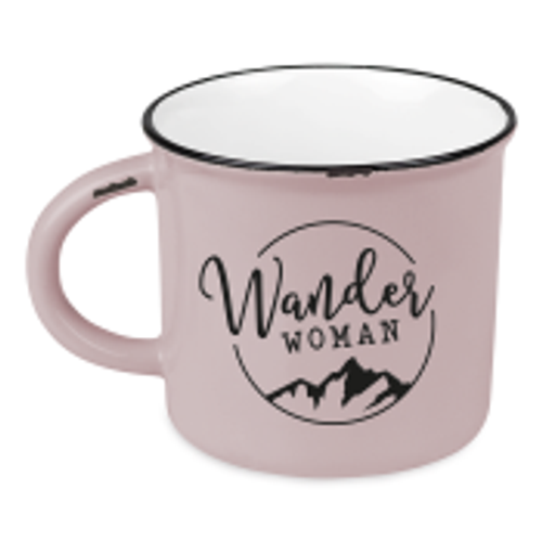 1616516 Vintage Becher / Tasse Wanderwoman