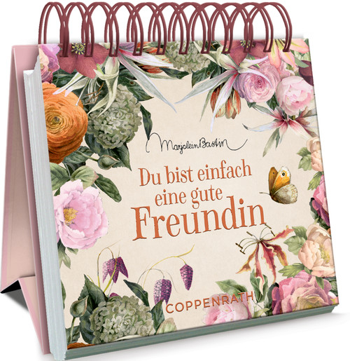 9646150 Kleines Spiralaufstellbuch: Du bist einfach eine gute Freundin (Bastin) 9646150 Kleines Spiralaufstellbuch: Du bist einfach eine gute Freundin (Bastin)