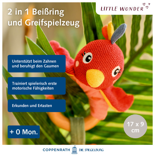 3228901 Holz-Ringrassel Paradiesvogel - Little Wonder 3228901 Holz-Ringrassel Paradiesvogel - Little Wonder