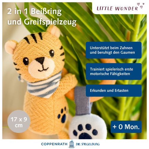 3228895 Holz-Ringrassel Tiger - Little Wonder 3228895 Holz-Ringrassel Tiger - Little Wonder