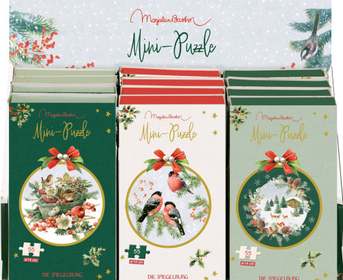 3228727 Mini-Puzzle Zauberhafter Winterwald (55 T.) - Bastin