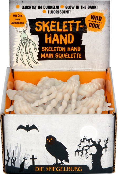 3230010 Fluoreszierende Skelett-Hand - Wild+Cool 3230010 Fluoreszierende Skelett-Hand - Wild+Cool
