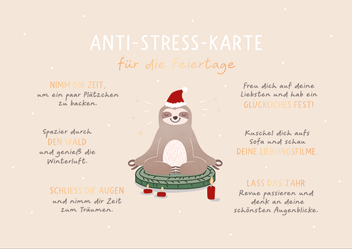 27959 Doppelkarte Anti-Stress-Karte... 27959 Doppelkarte Anti-Stress-Karte...
