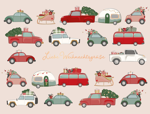30782 Doppelkarte Liebe Weihnachtsgrüße