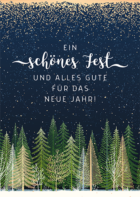 13060 Postkarte Ein schönes Fest und alles Gute für das neue Jahr! 13060 Postkarte Ein schönes Fest und alles Gute für das neue Jahr!