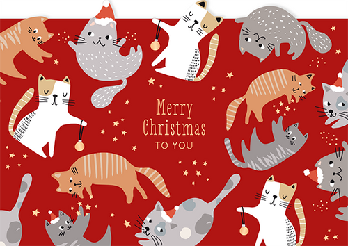 13043 Postkarte Merry Christmas to you 13043 Postkarte Merry Christmas to you