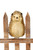 7815128 Igel Zaunfigur Zaunhocker