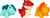3214461 Wasser-Spritzdino - Dino Friends