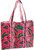 3230515 Samtshopper Blumen, pink - Lieblingsstücke