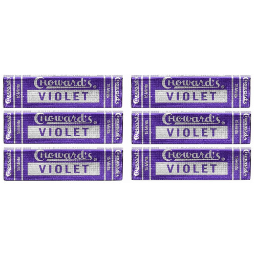 Chowards Violet Mints  6 Packs 