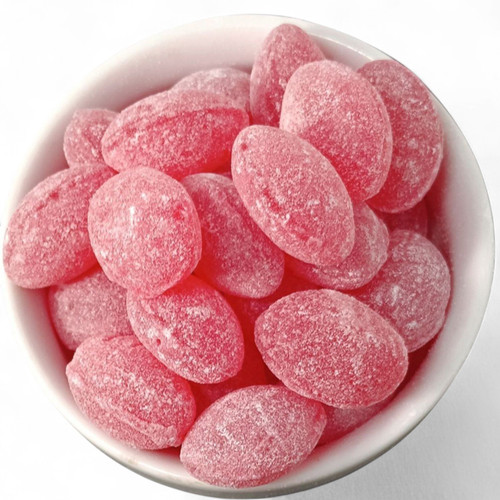 Bright red, sugar-sanded cherry drops with a sweet and tangy flavor. Classic Claey’s hard candy, made with old-fashioned recipes since 1919.