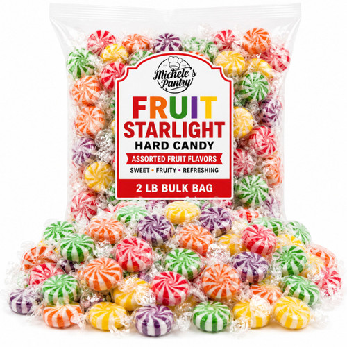 Michele's Pantry Wrapped Starlight Fruit Candies 2 lb. Bag