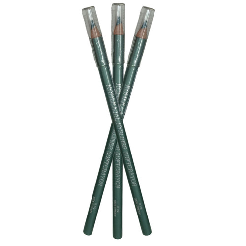 Bari Eyeliner Love My Eyes Eyeliner Duo Pencil 702 Dark Brown Lot of 3