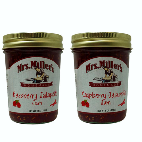 Mrs. Millers Red Raspberry Jalapeno Jam 2/9oz