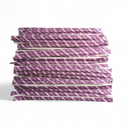 Stacked Pack Shot (white background)
“Pixy Silly Stix Purple Grape – 46 count of classic powdered candy straws. A retro candy favorite packed with tangy grape flavor.”