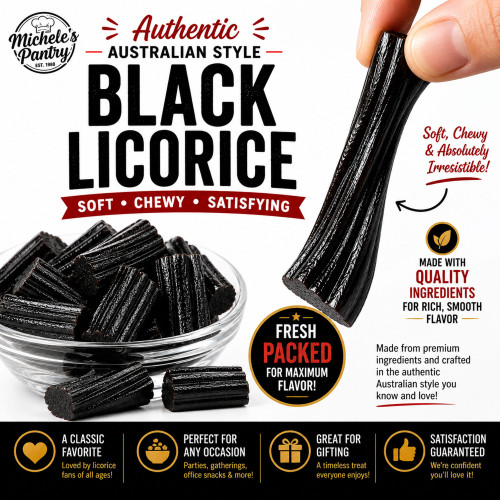 Australian Black Licorice 2 lbs.