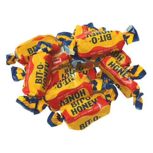 Bit O Honey Classic Retro Candy 2 lb Bulk Bag Chewy Honey Almond Candy