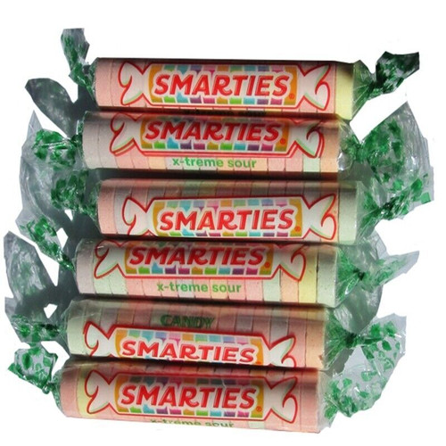 Michele’s Pantry Xtreme Smarties Sour Candy – Individually wrapped for freshness, bright, tangy, and bursting with fruity flavOR