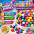 Assorted 1/2" Dubble Bubble Candy Gumballs 14 oz. Bulk Vending Gum Ball