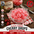 Bowl filled with Claey's Sanded Cherry Drops showcasing the vibrant red color and traditional sugar coating. Perfect for displaying in candy dishes, reception areas, break rooms, holiday gatherings, and home entertaining.